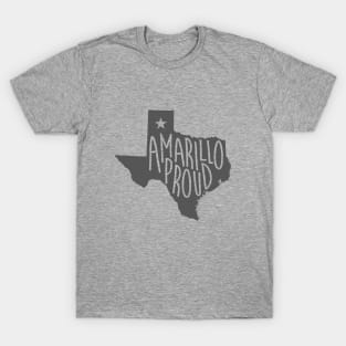 Amarillo Proud (Gray Ink) T-Shirt